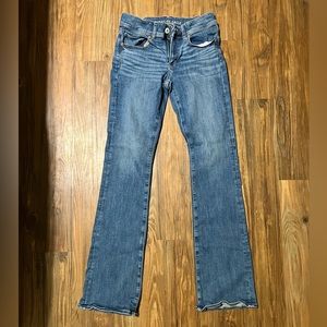 American Eagle Kick Boot Jeans 8 X-Long